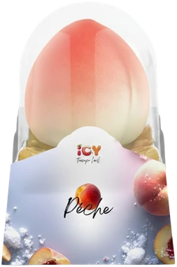 ICY Glace trompe-l’œil Pêche - 75 g