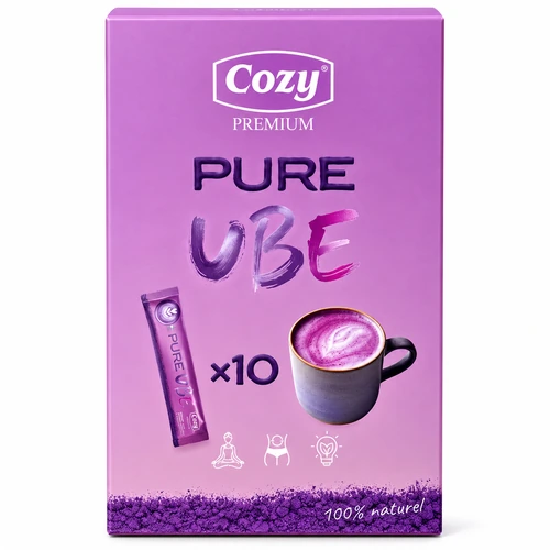 Cozy Pure Ube Powder - 10 sticks × 3,5 g